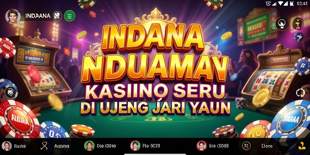 Tampilan gameplay Kasino yang mendebarkan dan mengasyikkan.