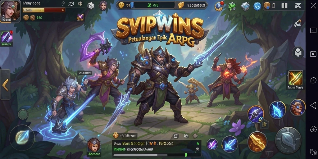 Tangkapan layar dari gameplay menarik dalam SVIPWINS.