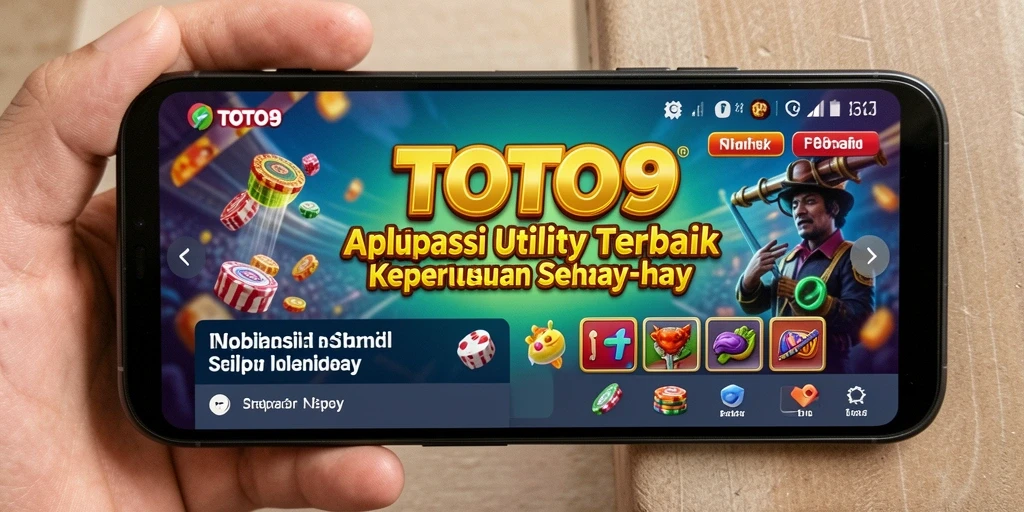 Tampilan antarmuka utama TOTO9 dengan fitur pengingat dan catatan.